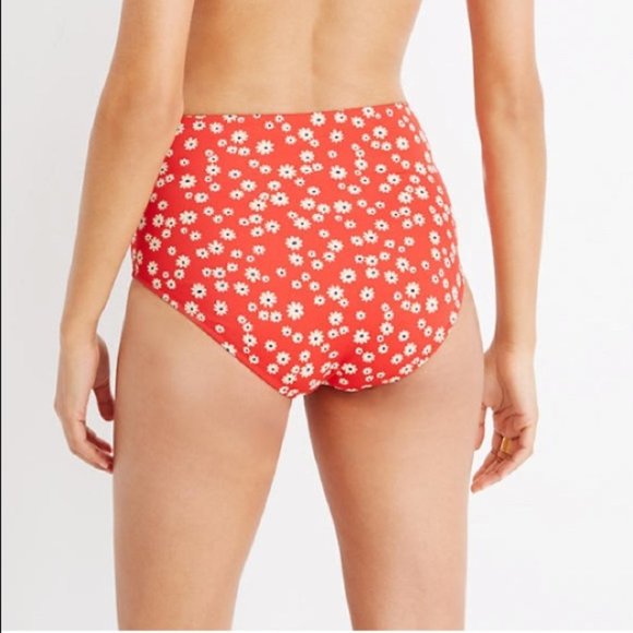 NWOT Madewell Retro High-Waisted Bikini Bottom - Picture 4 of 8